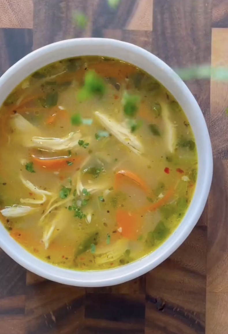 Turmeric Lemon Chicken Soup Provecho